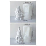 Gnome Silicone Mould Valentines Couples Dwarf Plaster Silicone Mold