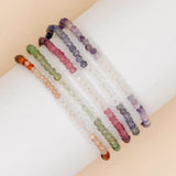 Go2BoHo 4mm Copper Bead Semiprecious Stone Bracelet