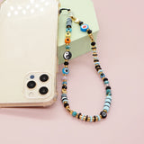 Boho Phone Case Charm Chain Custom Beads Strap