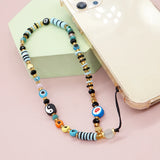 Boho Phone Case Charm Chain Custom Beads Strap