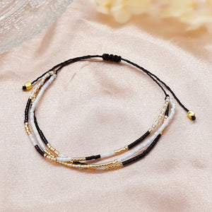 Go2BoHo Triple Layered Bracelet Seed Beaded Women