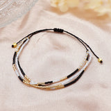 Go2BoHo Triple Layered Bracelet Seed Beaded Women