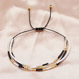 Go2BoHo Triple Layered Bracelet Seed Beaded Women