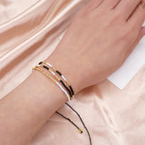 Go2BoHo Triple Layered Bracelet Seed Beaded Women