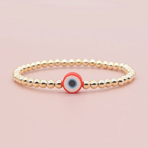 Evil Eye Beaded Bracelet for Women - High Lucky Eye Jewelry