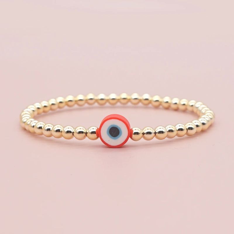Evil Eye Beaded Bracelet for Women - High Lucky Eye Jewelry