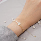 Initial Bracelets Letter Shell Name Dainty Bracelet for Women