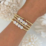 Heart Set Mother Beaded Bracelet LOVE MAMA Gift