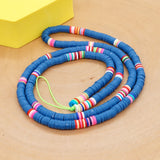 Go2Boho 6mm Heishi Disc Phone Chain Charm for Women