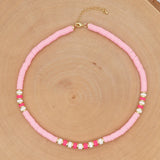 6mm Heishi Necklace For Women Disc Beads Choker African Necklaces