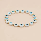 Evil Eye Beaded Bracelet Boho Accessories Jewelry Stretch Bracelets