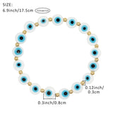 Evil Eye Beaded Bracelet Boho Accessories Jewelry Stretch Bracelets