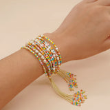 Stretchable Pearles Bracelet Bead Bubble Bracelets for Women