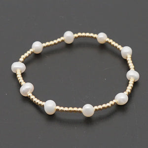 Freshwater Pearl Beads Bracelet Women