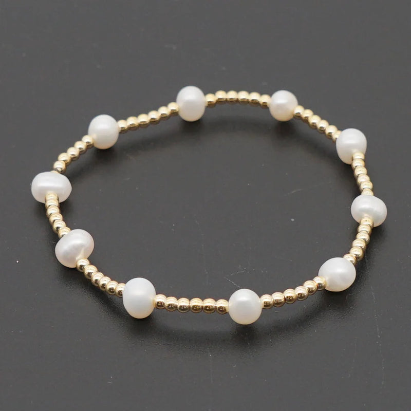 Freshwater Pearl Beads Bracelet Women