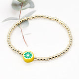 Minimalist 3mm Ball Bead Bracelet Stackable Summer Everyday Jewelry