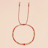 Bohemian Friendship Bracelets with Wax Rope for Women