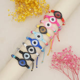 Heishi Evil Eye Bracelet Greek Eye Bracelet