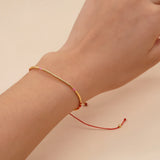 Beaded Rope Charm Bracelet for Women Men Gift Jewelry