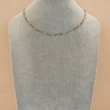 Go2Boho Rainbow Bead Necklace Boho Jewelry FGB Beads Necklaces