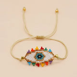 Go2Boho Evil Eye Beaded Bracelets for Women Men