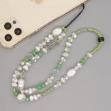 Go2Boho Star Charm Phone Chain Pearl Mobile Lanyard Women Jewelry