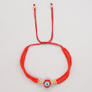 Go2boho Evil Eye Boho Beaded Bracelets Women Colorful Friendship Jewellery
