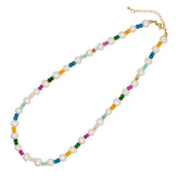 Go2boho Freshwater Pearl Necklace Hot Summer Beach Jewelry Gift