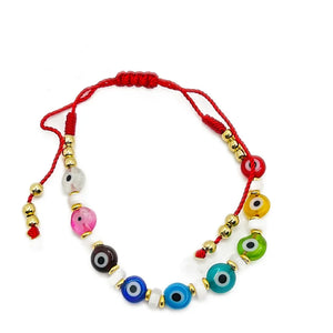 Evil Eye Red Bracelet Boho Ins Jewelry Pulseras Femme Gift