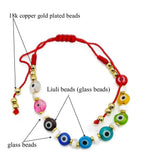 Evil Eye Red Bracelet Boho Ins Jewelry Pulseras Femme Gift