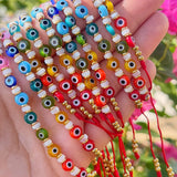 Evil Eye Red Bracelet Boho Ins Jewelry Pulseras Femme Gift