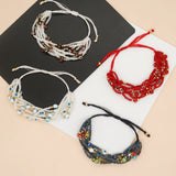 Go2boho Crystal LIULI Evil Eye Bead Bracelet For Women