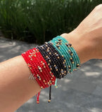 Go2boho Crystal LIULI Evil Eye Bead Bracelet For Women
