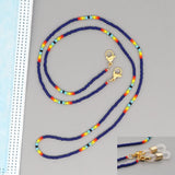 Go2boho Glasses Chain Eyeglasses Strap Seed Beaded Bohemian Necklace Lanyard