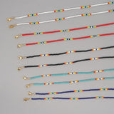 Go2boho Glasses Chain Eyeglasses Strap Seed Beaded Bohemian Necklace Lanyard