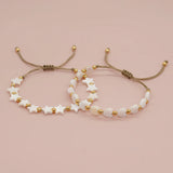 Go2boho Mother of Pearl Shell Bracelet Summer Bohemia Jewelry Bracelet