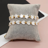Go2boho Mother of Pearl Shell Bracelet Summer Bohemia Jewelry Bracelet