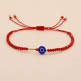 Go2boho Evil Eye Red Crystal Bracelet For Women