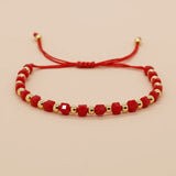 Summer Plated Crystal Bracelet Friendship String Jewelry
