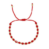 Summer Plated Crystal Bracelet Friendship String Jewelry