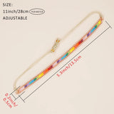 Adjustable Rope Girls Braided String Bracelet
