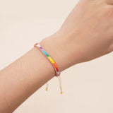 Adjustable Rope Girls Braided String Bracelet