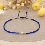Go2boho Pearl Beaded Bracelet Boho Bohemia Jewelry Glass Beads Adjustable
