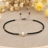 Go2boho Pearl Beaded Bracelet Boho Bohemia Jewelry Glass Beads Adjustable