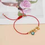 Red Friendship Bracelet Evil Eye Star Love Heart Charm Gift For Her