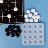 Gobang Go Chess Epoxy Resin Mold DIY Crafts Home Decorations