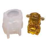 God of Wealth UV Crystal Epoxy Mold Car Decorations Resin Silicone Mould