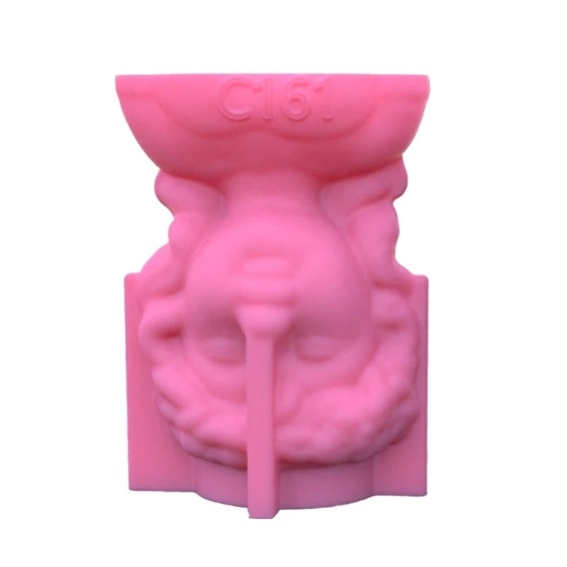 Goddess Gypsum Silicone Mold Diy Succulents Concrete Flower Pot