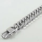 Gokadima 8mm Stainless Steel Chains Bracelets Link