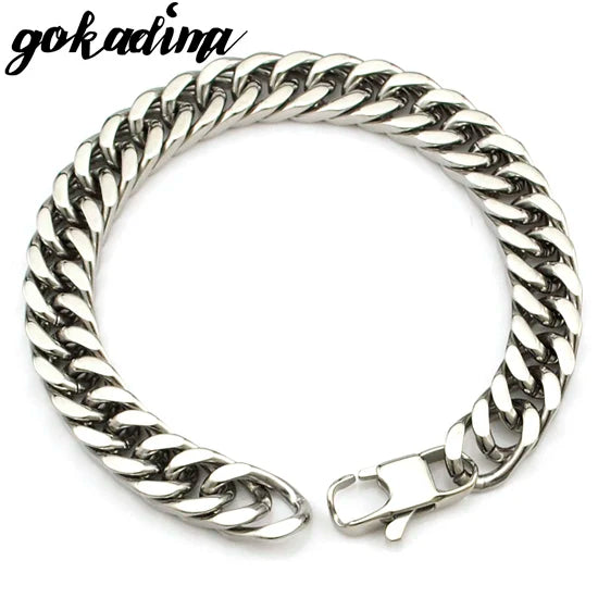 Gokadima Men Bracelet Stainless Steel Chain WB015